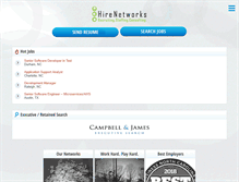 Tablet Screenshot of hirenetworks.com